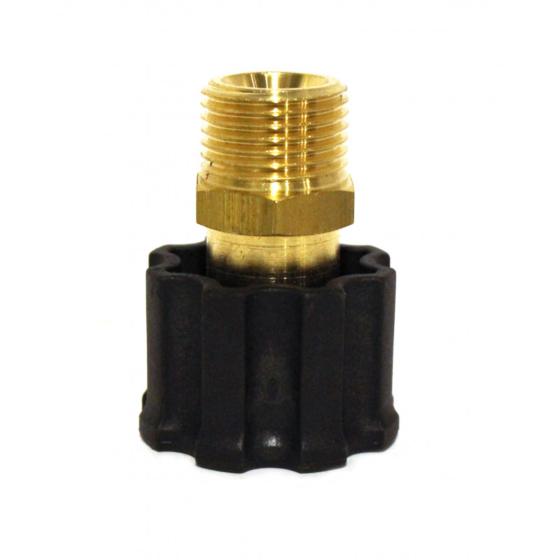 22mm Female Swivel Socket X 1/2in Mip, Pressure Washer Coupler, 331208PA,  8.709-533.0
